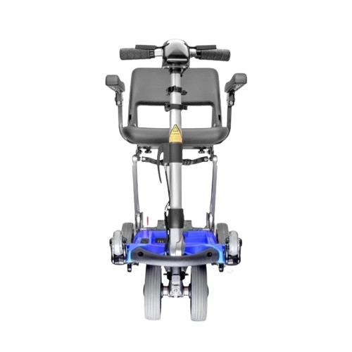 Front Centered View Of The FreeRiderUSA Luggie Elite Folding Mobility Scooter