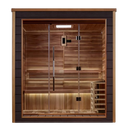 Front Centered View Of The Golden Designs Drammen 3-Person Outdoor Sauna | GDI-8203-01