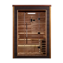 Front Centered View Of The Golden Designs Narvik 2-Person Outdoor Sauna | GDI-8202-01