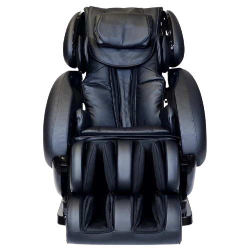 Front Centered View Of The Infinity IT-8500 Plus Massage Chair Shown In Black Color