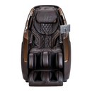 Front Centered View Of The Infinity Imperial Syner-D Massage Chair Shown In Dark Brown/Dark Brown Color