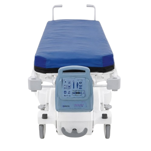 Front Centered View Of The Joerns Dolphin Fluid Immersion Simulation Stretcher Pad System
