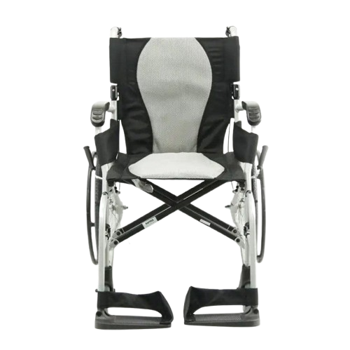 Front Centered View Of The Karman Ergo Flight Wheelchair