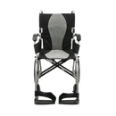 Front Centered View Of The Karman Ergo Lite Transport Wheelchair