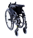 Front Centered View Of The Karman Flexx Wheelchair Shown In The Folded Position