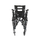 Front Centered View Of The Karman MVP-502 Reclining Wheelchair Shown In The Folded Position