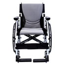 Front Centered View Of The Karman S-Ergo 115 Wheelchair Shown With White Frame