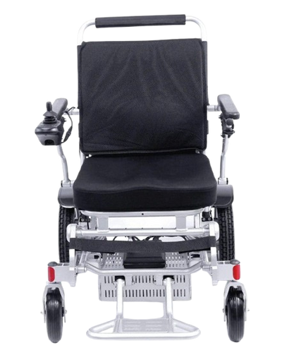 Front Centered View Of The Karman Tranzit-Go Electric Wheelchair 