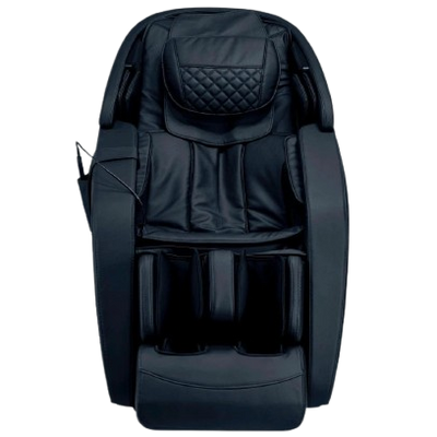 Front Centered View Of The Kyota Genki M380 Massage Chair In Black Color