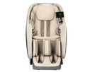 Front Centered View Of The Kyota Joubu M880 4D Massage Chair In Gray And Tan Color 