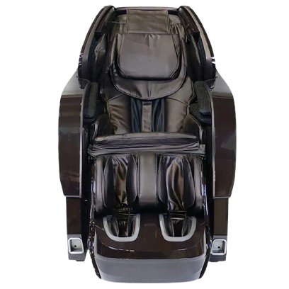 Front Centered View Of The Kyota Yosei M868 Massage Chair In Brown Color