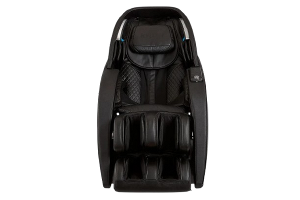 Front Centered View Of The Kyota Yutaka M898 Massage Chair Shown In The Black Color