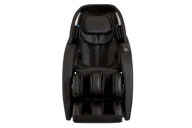 Front Centered View Of The Kyota Yutaka M898 Massage Chair Shown In The Black Color