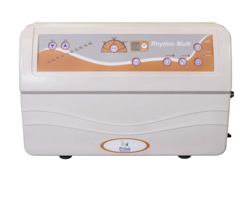 Front Centered View Of The Master Control Unit For The Prius Rhythm Multi Mattress System