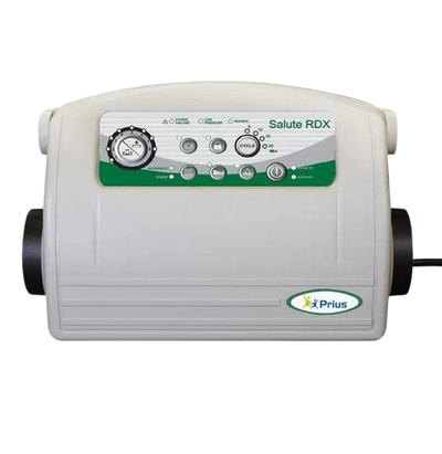 Front Centered View Of The Master Control Unit For The Prius Salute RDX Air Mattress System