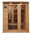 Front Centered View Of The Maxxus 3-Person Near Zero EMF FAR Infrared Indoor Sauna | MX-K306-01-ZF