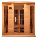 Front Centered View Of The Maxxus 4-Person Low EMF FAR Infrared Indoor Sauna | MX-K406-01