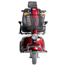 Vista frontal centrada del scooter de movilidad Merits Pioneer 9