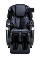 Front Centered View Of The Ogawa Master Drive AI 2.0 Massage Chair | OG-8801 Shown In The Upright Chair Position In The Black Color