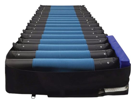 Front Centered View Of The Prius Rhythm Multi Plus Low Air Loss Alternating Mattress System Shown Without Cover