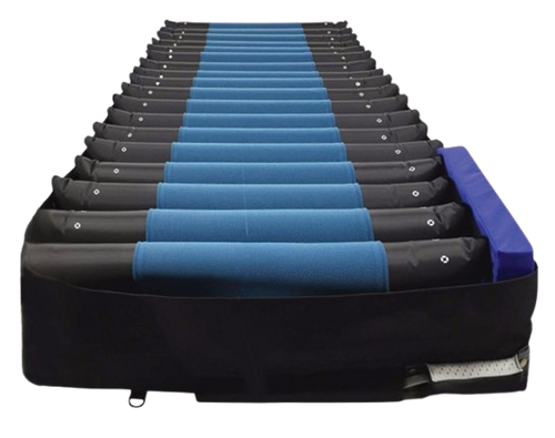 Front Centered View Of The Prius Rhythm Multi Plus Low Air Loss Alternating Mattress System Shown Without Cover