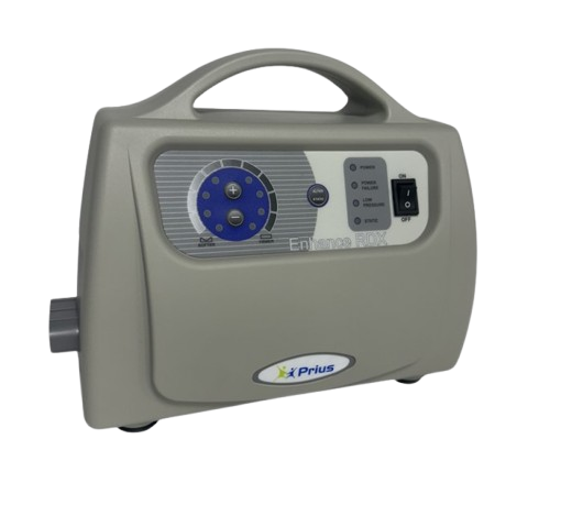 Front Centered View Of The Prius Ultra Convertible Self-Adjusting Alternating Pressure Mattress System Control Unit