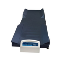 Front Centered View Of The Proactive Medical Protekt Aire 8000 Low Air Loss/Alternating Pressure Bariatric Mattress System Shown With Side Bolsters Without Cover And With The Control Unit Attached
