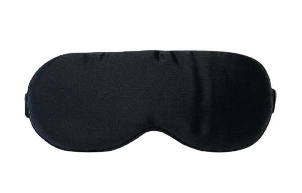 Front Centered View Of The Rize Home Silk Sleep Mask 