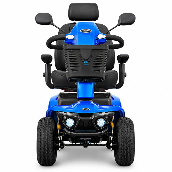 Front Centered View Of The Shoprider Excursion Heavy Duty Mobility Scooter