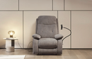 Front Centered View Of The StarSleep Starise Massage Lift Chair Shown In An Indoor Setting
