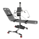 Front Centered View Of The TR Equipment Mobile Bath Combi Lift TR-9650 Shown With Stretcher