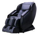 Front Left Side View Of The Ergotec Saturn Massage Chair | ET-210 In Black Color