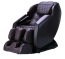 Front Left Side View Of The Ergotec Saturn Massage Chair | ET-210 In Brown Color