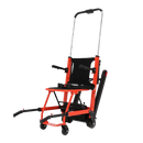 Front Left Side View Of The Helix Mobile Stairlift Shown With The Handlebar Extended