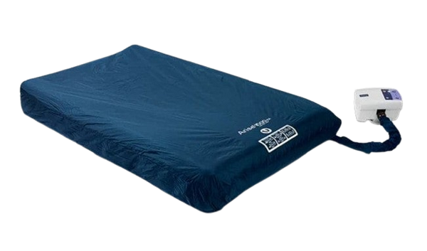 Front Left Side View Of The Joerns Arise® 1000 EX LAL Bariatric Pressure Redistribution Mattress System