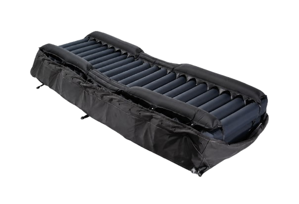 Front Left Side View Of The Joerns DermaFloat LAL Low Air Loss Mattress System Shown Without Control Unit