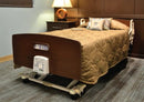 Front Left Side View Of The Joerns DolphinCare™ Integrated Fluid Immersion Simulation Complete Bed System Shown In An Indoor Setting