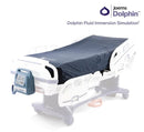 Front Left Side View Of The Joerns Dolphin Fluid Immersion Simulation Mattress System With Joerns Dolphin Dolphin Fluid Immersion Simulation Text