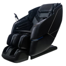 Front Left Side View Of The Kyota Kizuna M688 Massage Chair Shown In Black Color