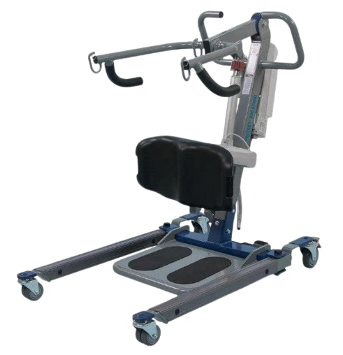 Front Left Side View Of The Proactive Medical Protekt 500/600 Stand Assist Lift