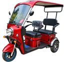 Front Left Side View Of The Pushpak Motors Pusphak 5000S Two Person Electric Scooter