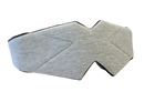 Front Left Side View Of The Rize Home Comfort Eye Mask 100% Blackout Sleeping Aid