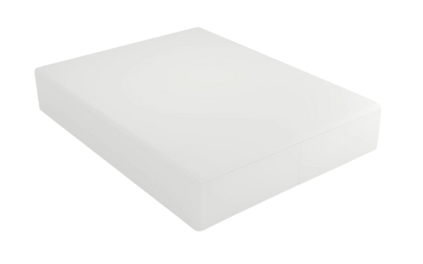 Front Left Side View Of The Rize Home Smooth Mattress Protector