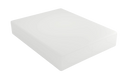 Front Left Side View Of The Rize Home Smooth Mattress Protector