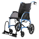 Front Left Side View Of The Strongback 12 +AB Lightweight Transport Chair
