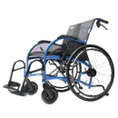 Front Left Side View Of The Strongback 24HD Heavy Duty Wheelchair