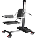 Front Left Side View Of The TR Equipment Mobile Bath Chair Lift TR9650