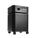 Front Right Side View Of The Austin Air Systems HealthMate Plus Standard Air Purifier Shown In The Black Color
