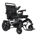 Front Right Side View Of The ComfyGo Majestic 440 HD Remote Controlled Heavy Duty Electric Wheelchair