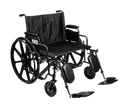 Front Right Side View Of The Emerald iCruise Bariatric Wheelchair